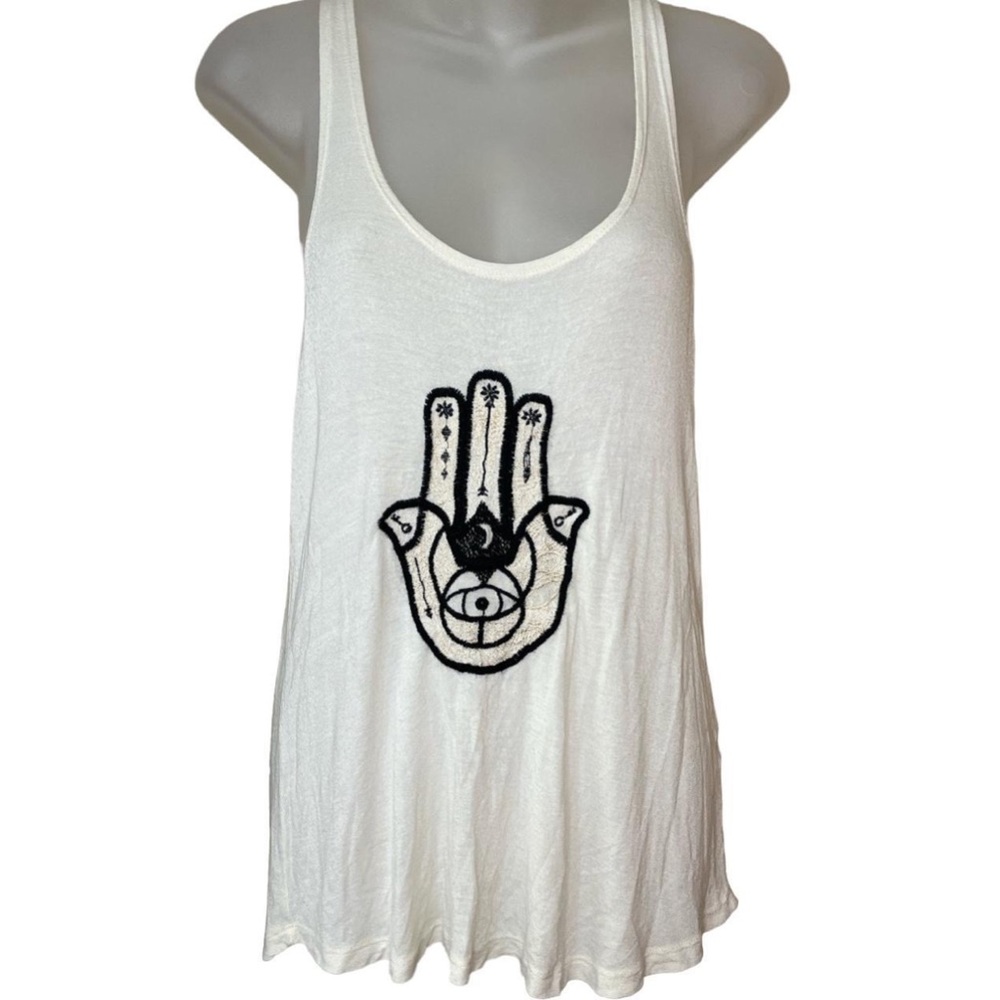 Hamsa hand tank top